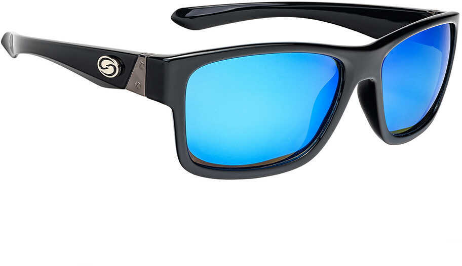 Sk Sk Pro Glasses Black Frame/Blue Mirror