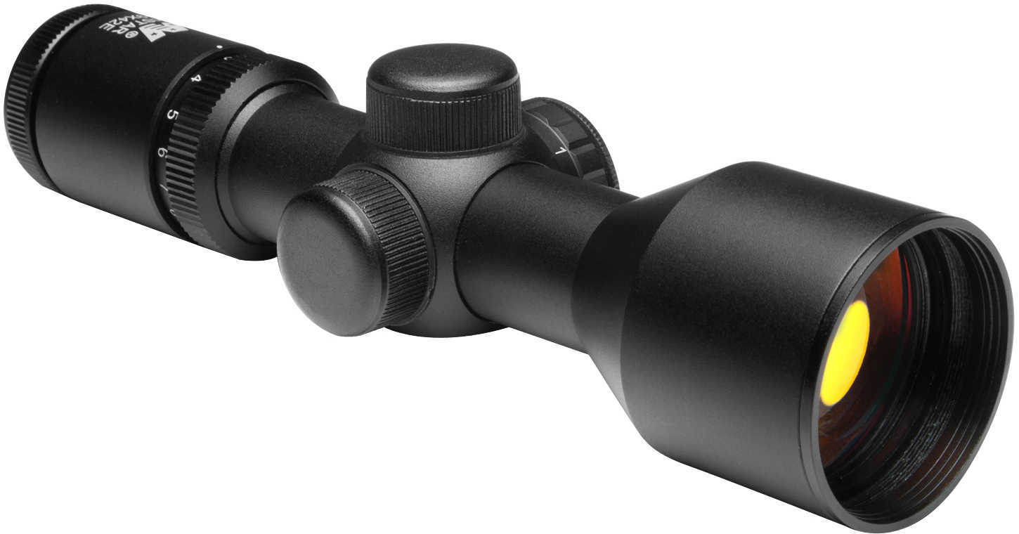NCSTAR 3-9X42 Compact Scope Magnification 42mm Objective Lens P4 Sniper Reticle Black SEC3942R