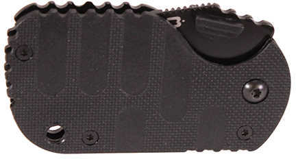 Boker Rescom Folder 1.875 in Serrated Blade Black FRN Handle