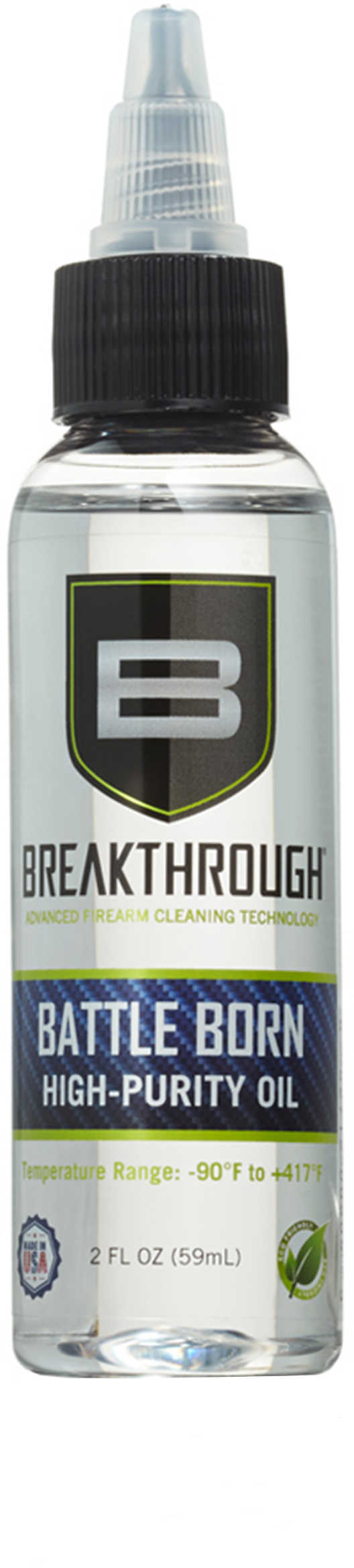 Breakthrough Clean BTO-2Oz Battle Born High-Purity Oil 2 Oz Squeeze Bottle