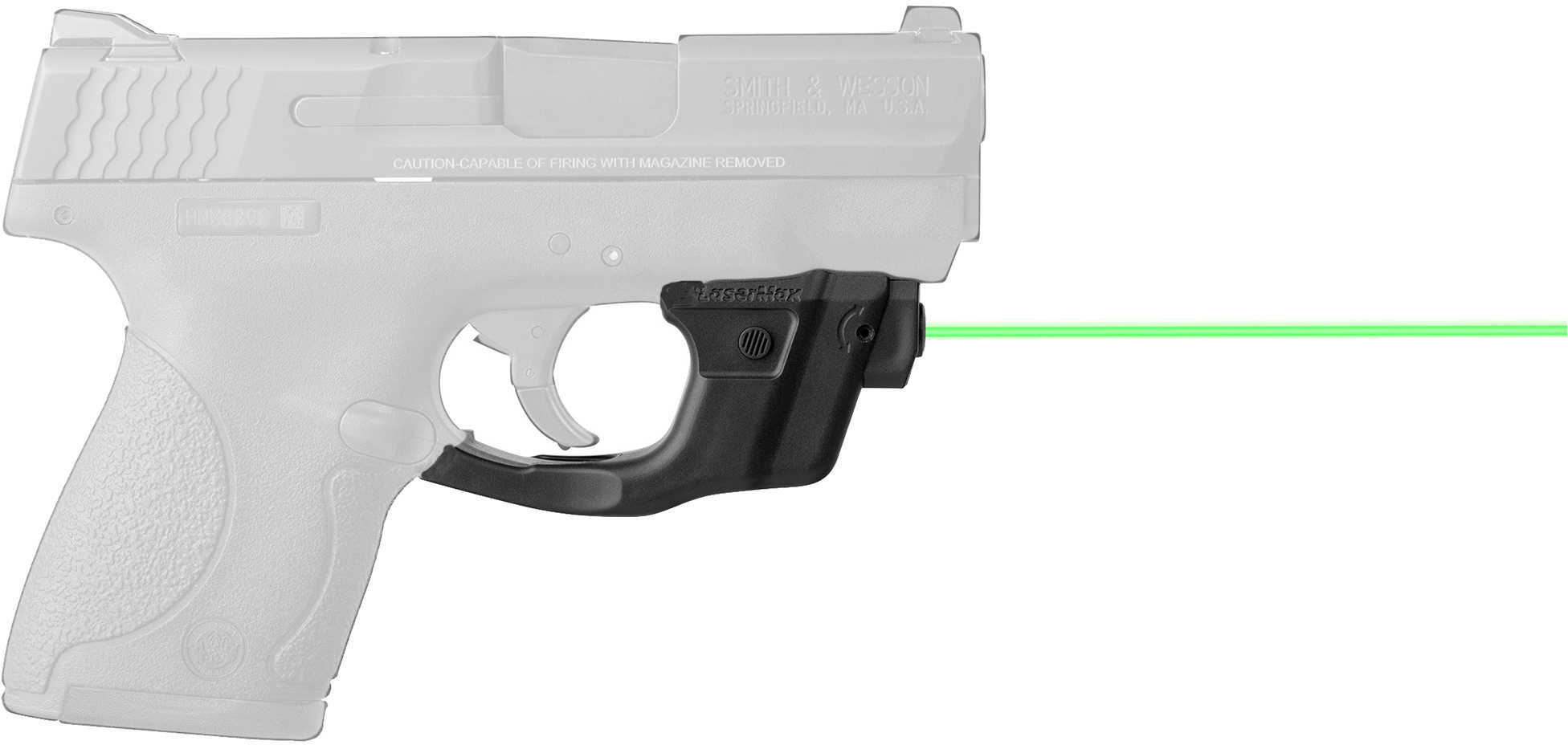 Lasermax Centerfire w/GripSense - Green S&W Shield 9mm .40 Cal