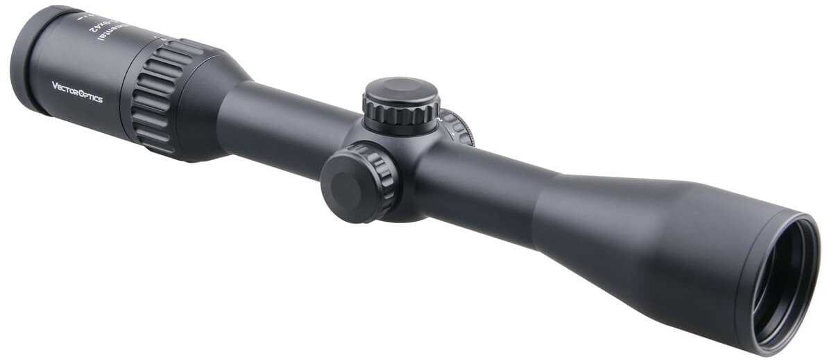 Vector Optics Continental 1.5-9x42 Scope 30mm Monotube Etched Glass #4 Reticle