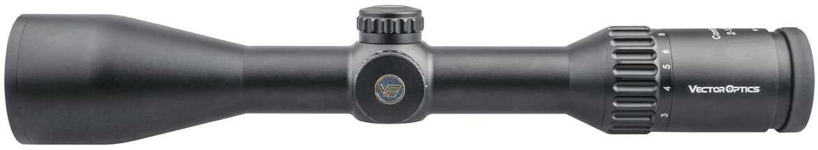 Vector Optics Continental 2-12x50 Scope 30mm Monotube Etched Glass #4 Reticle