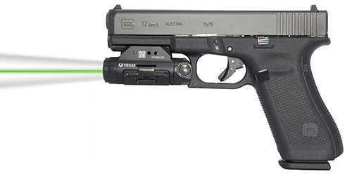 Viridian 9300015 X5L Gen 3 Green Laser with Tactical Light Universal w/Accessory Rail 500 Lumens Black