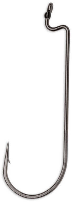 VMC WORM HOOK BLACK NICKEL #2/0