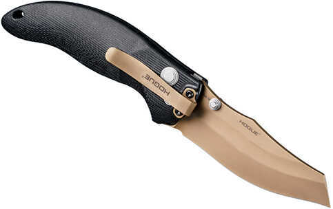Hogue EX04 3.5in Sig Emp Scorp Folder Wharncliffe G10 Black