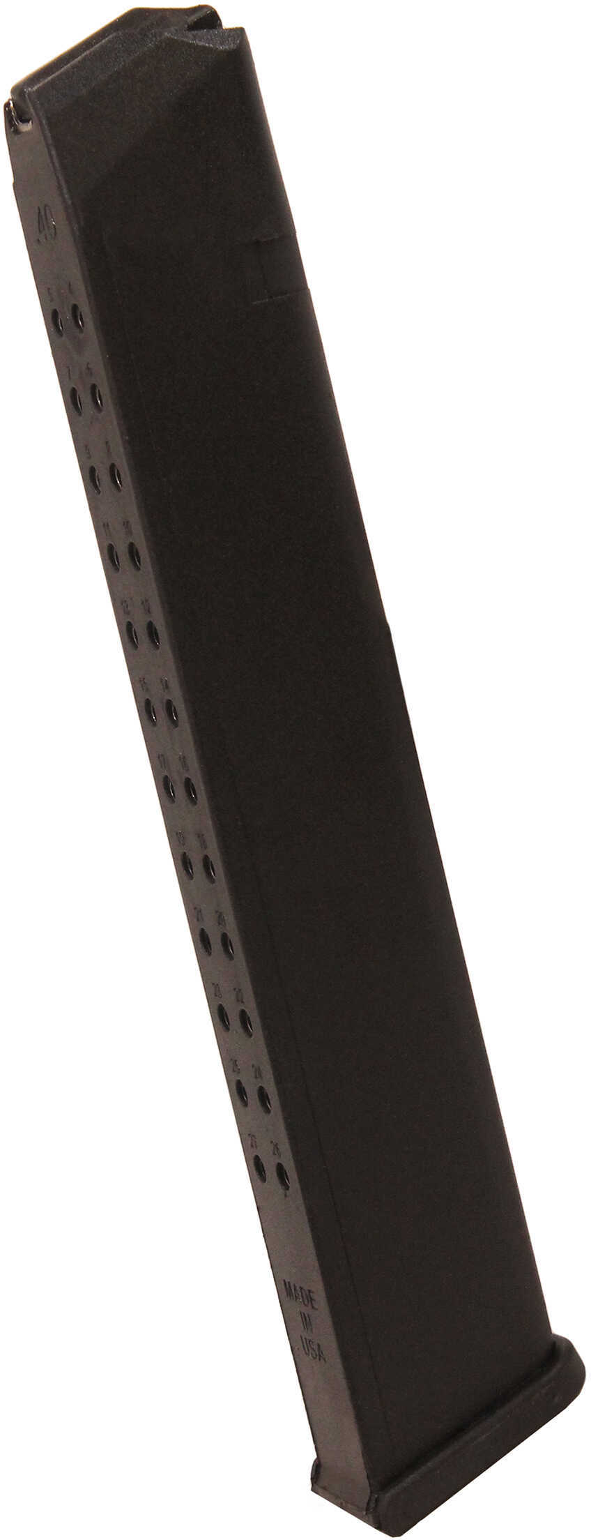 ProMag for Glock Magazine 22/23/27, .40 Smith & Wesson, 25 Rounds, Black Polymer Md: GLK-A13