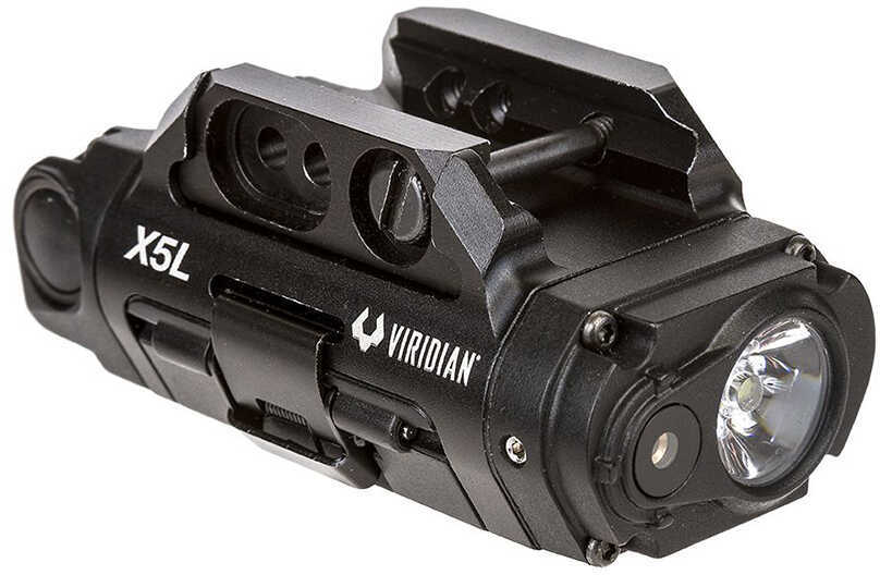 Viridian 990-0019 X5L Gen 3 Tactical Light Laser & HD Camera 500 Lumens Led With Green 1080P Microp