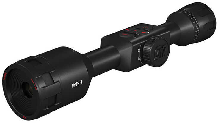 ATN THOR 4 640 Thermal Rifle Scope 1-10X 640x480 5 Different Reticles In Red/Green/Blue/White/Black Full HD Video Record