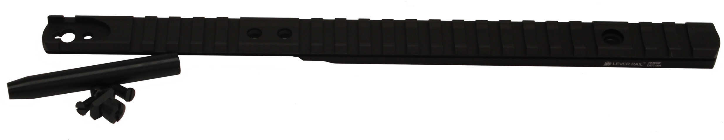 XS Sights Ml6003RN Lever Rail Ghost Ring WS Marlin 1895 1-Piece Black Anodized