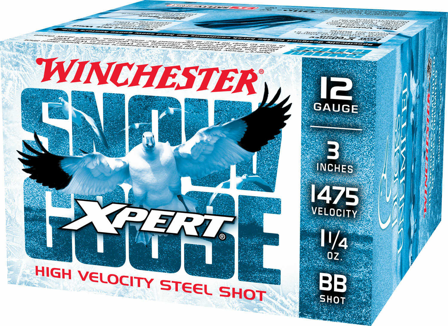 12 Gauge 3" Lead BB  1-1/4 oz 25 Rounds Winchester Shotgun Ammunition