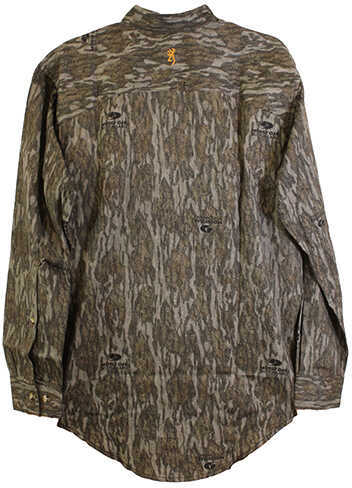 Browning Wasatch-Cb Shirt Button-Front 2 Pocket Mossy Bottomland M