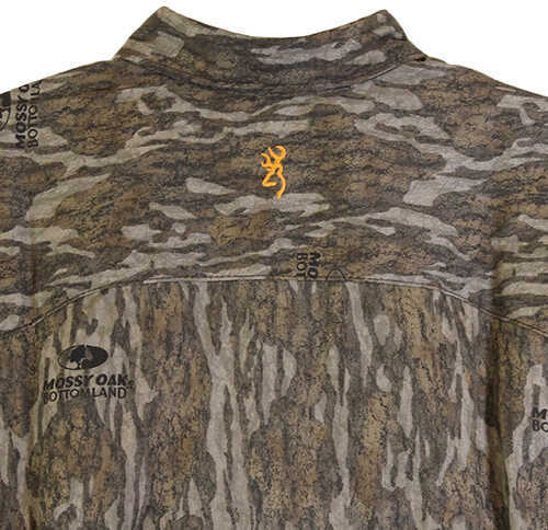 Browning Wasatch-Cb Shirt Button-Front 2 Pocket Mossy Bottomland M