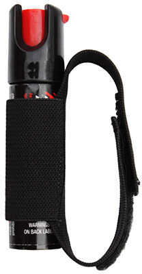 Sabre Red Runners Pepper Spray Black with Adjustable Hand Strap Model: P-22J-OC-US