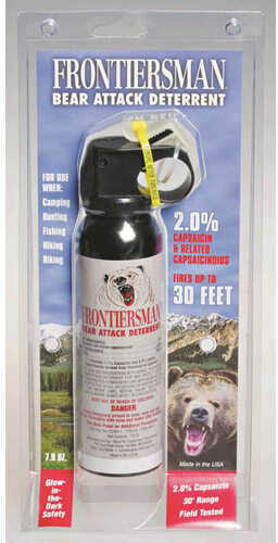Sabre Bear Spray Frontiersman Deterrent W/Holster 45Gr