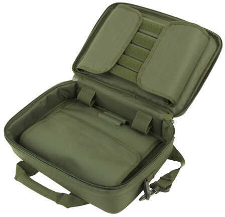 NCStar CPDX2971G Double Pistol Range Bag Case Green
