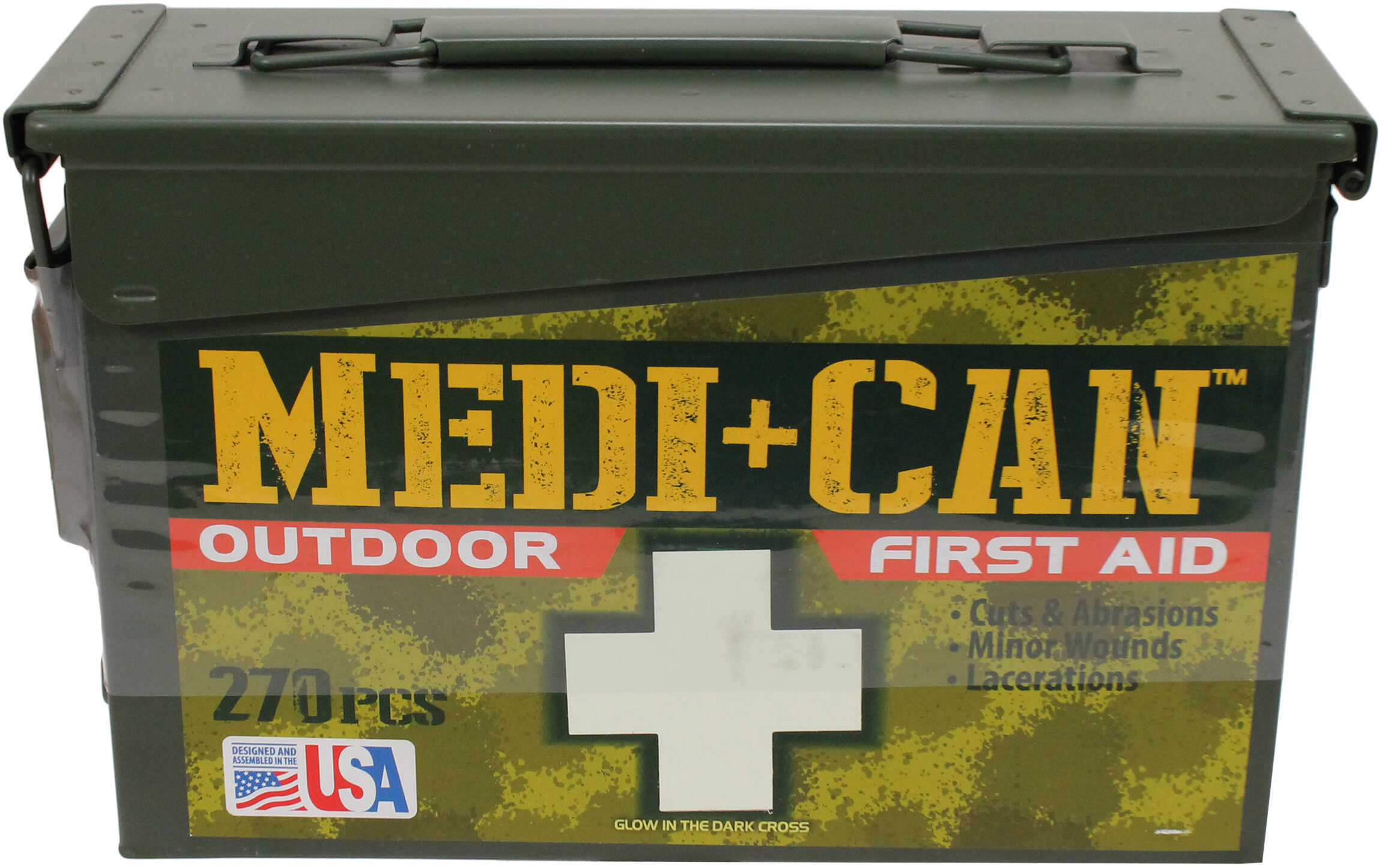 Wise Company 270 Piece First Aid Kit Includes: 20 Cotton Tip Applications 4 Finger Splints 1 Instruction Guide