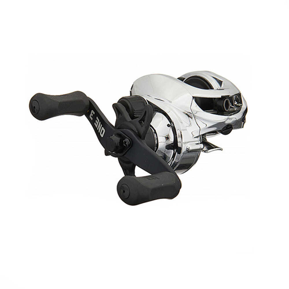 13 Fishing Origin Chrome Baitcast Reel 8.1:1 Gear Ratio Right Hand