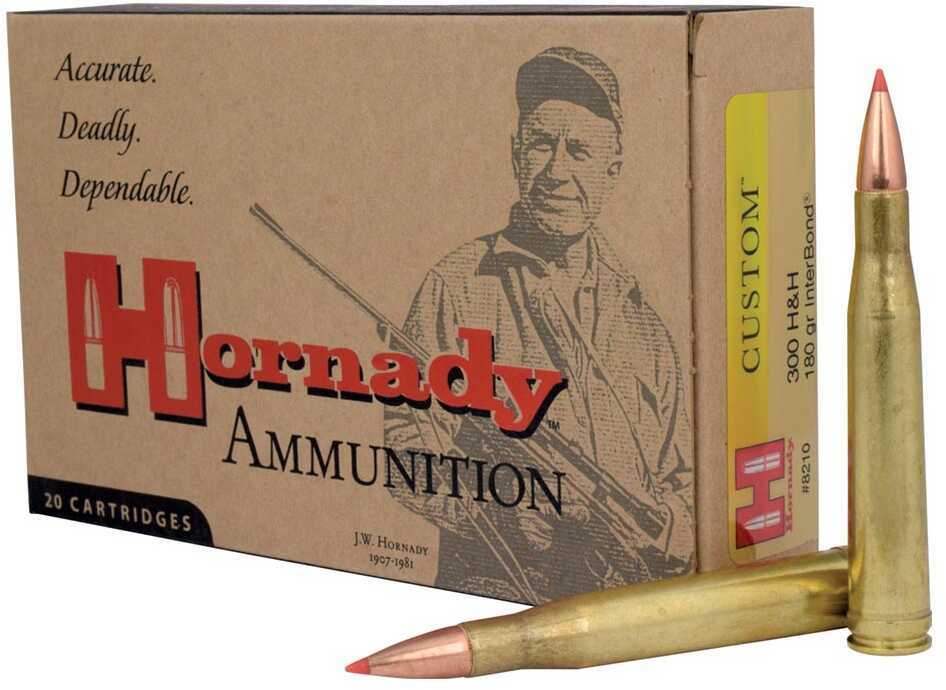 300 H&H 180 Grain Ballistic Tip 20 Rounds Hornady Ammunition