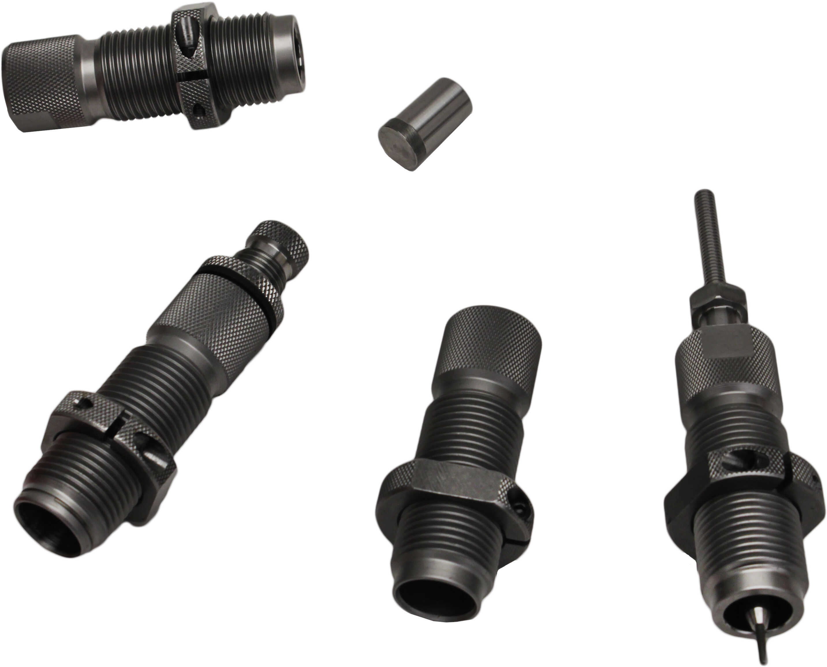 Hornady 500 Smith & Wesson Series V Custom Grade Pistol 4 Die Set With Zip Spindle