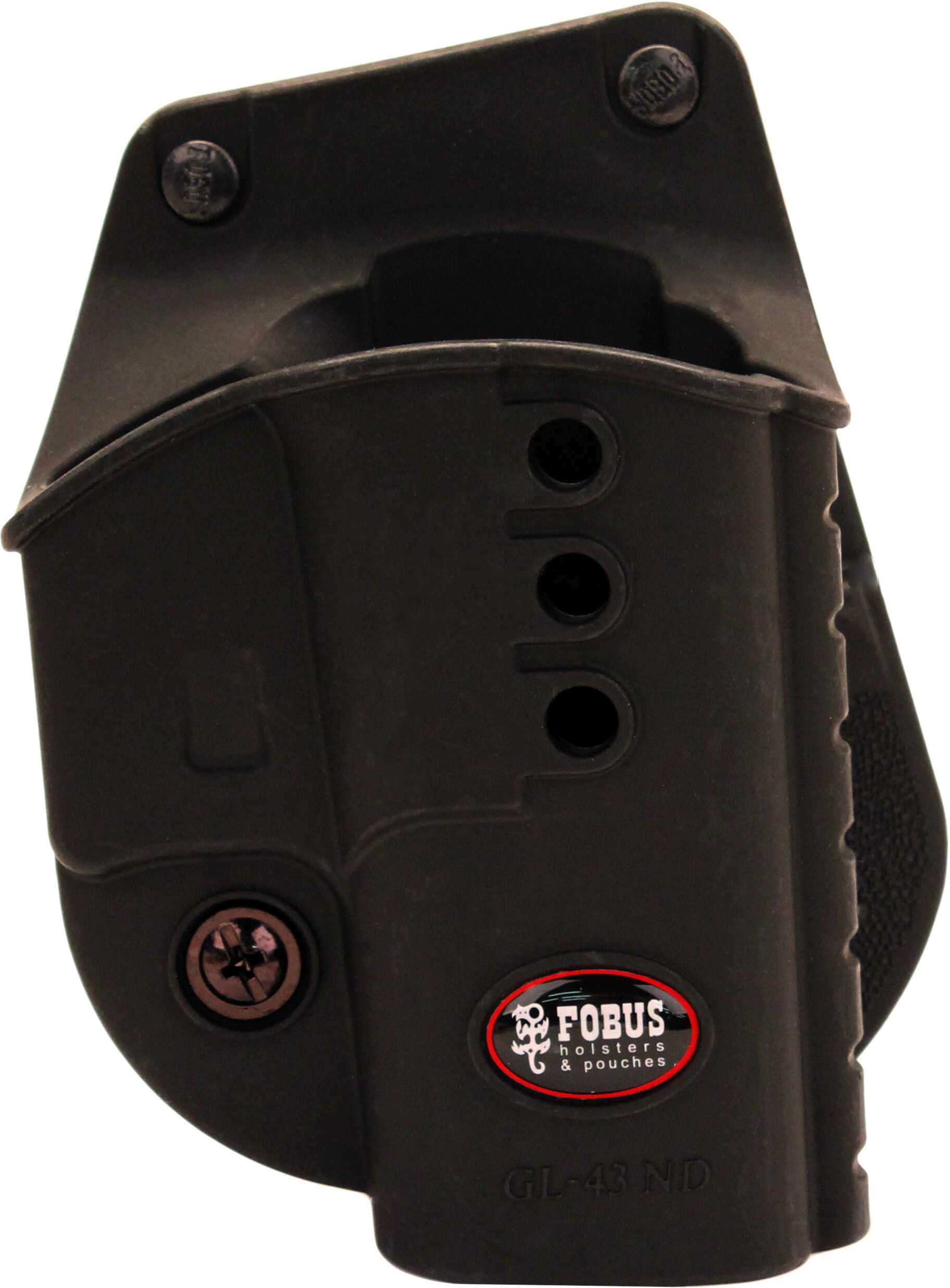 Fobus Paddle Holster Fits Glock 43 Right Hand Black GL43ND