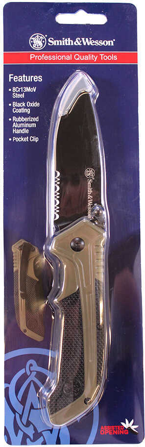 S&W Knife FDE Boot 2.75" Blade W/FDE Sheath-img-1