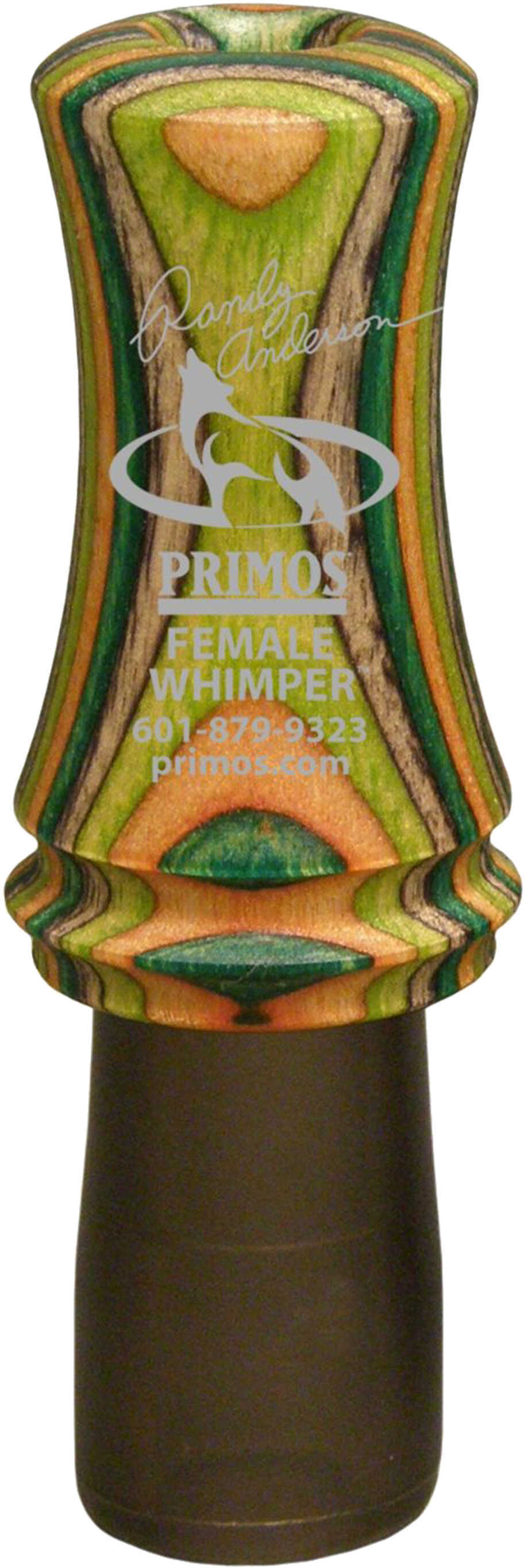 Primos PS367 Female Whimper Coyote Predator Call Laminate Wood Green