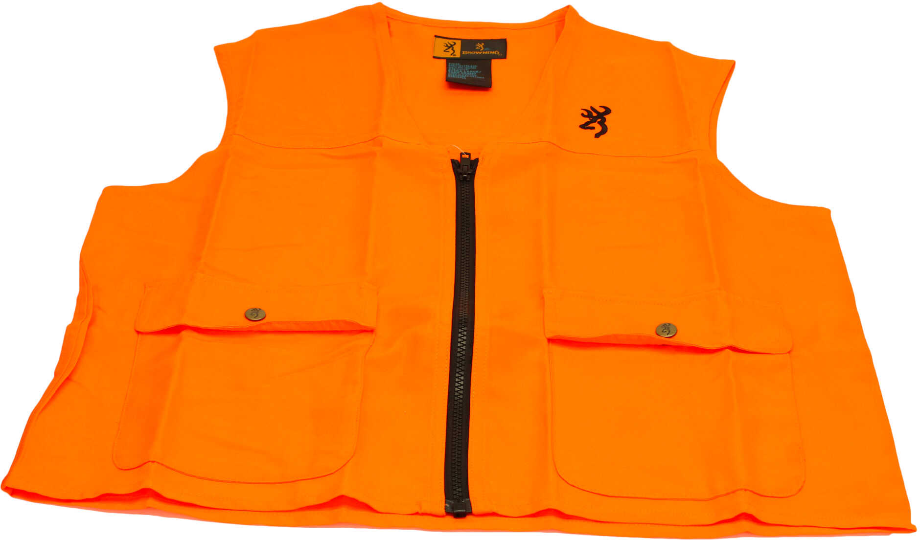 Browning Youth Safety Vest Blaze Orange X-Large Model: 3055000104