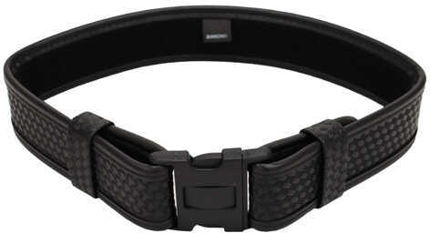 Bianchi Duty Belt Basket Weave Black Finish Medium 34-40