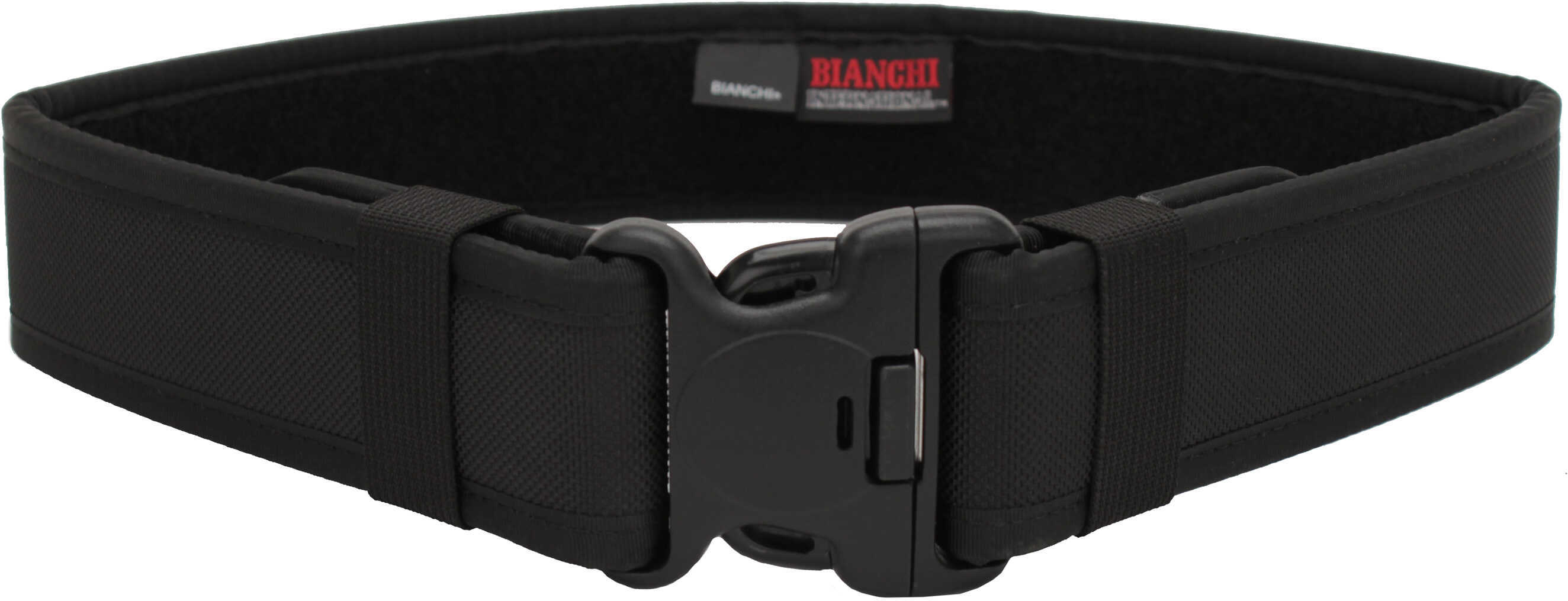 Bianchi Model 7200 Duty Belt 2.25" 40-46" Large Nylon Black Finish 17382