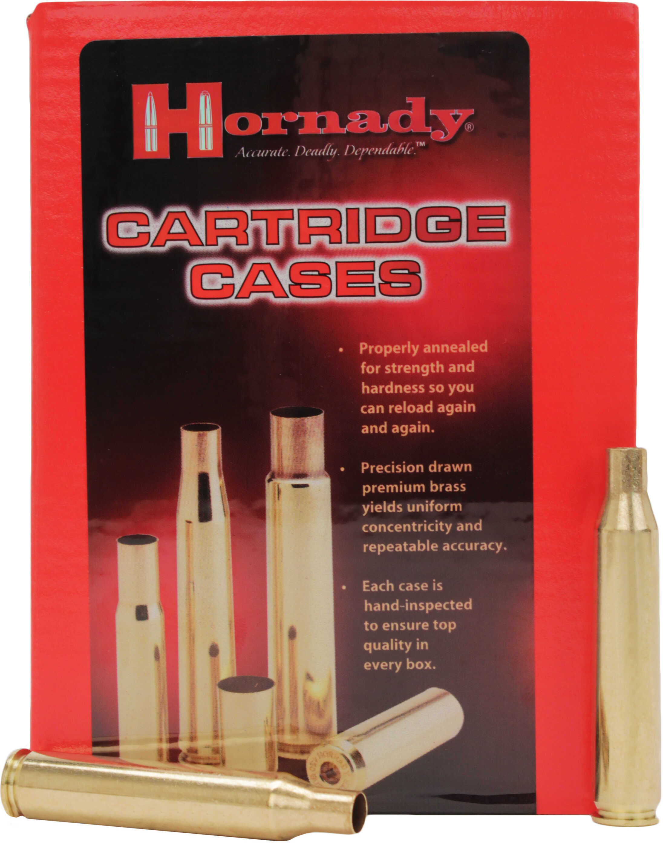 Hornady 25-06 Remington Unprimed Rifle Brass 50 Count