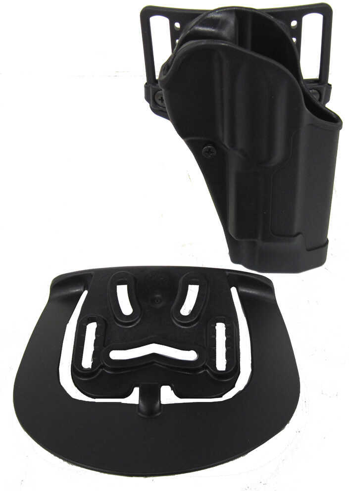 BLACKHAWK! Sportster Belt Holster With Loop and Paddle Attachment Fits Beretta 92/96 Right Hand Carbon Fiber Finish