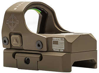 Sightmark SM26043DE Mini Shot M-Spec FMS MSR/Shotguns/Handguns 1x 21x15mm 3 MOA Illuminated Red Dot Flat Dark Earth