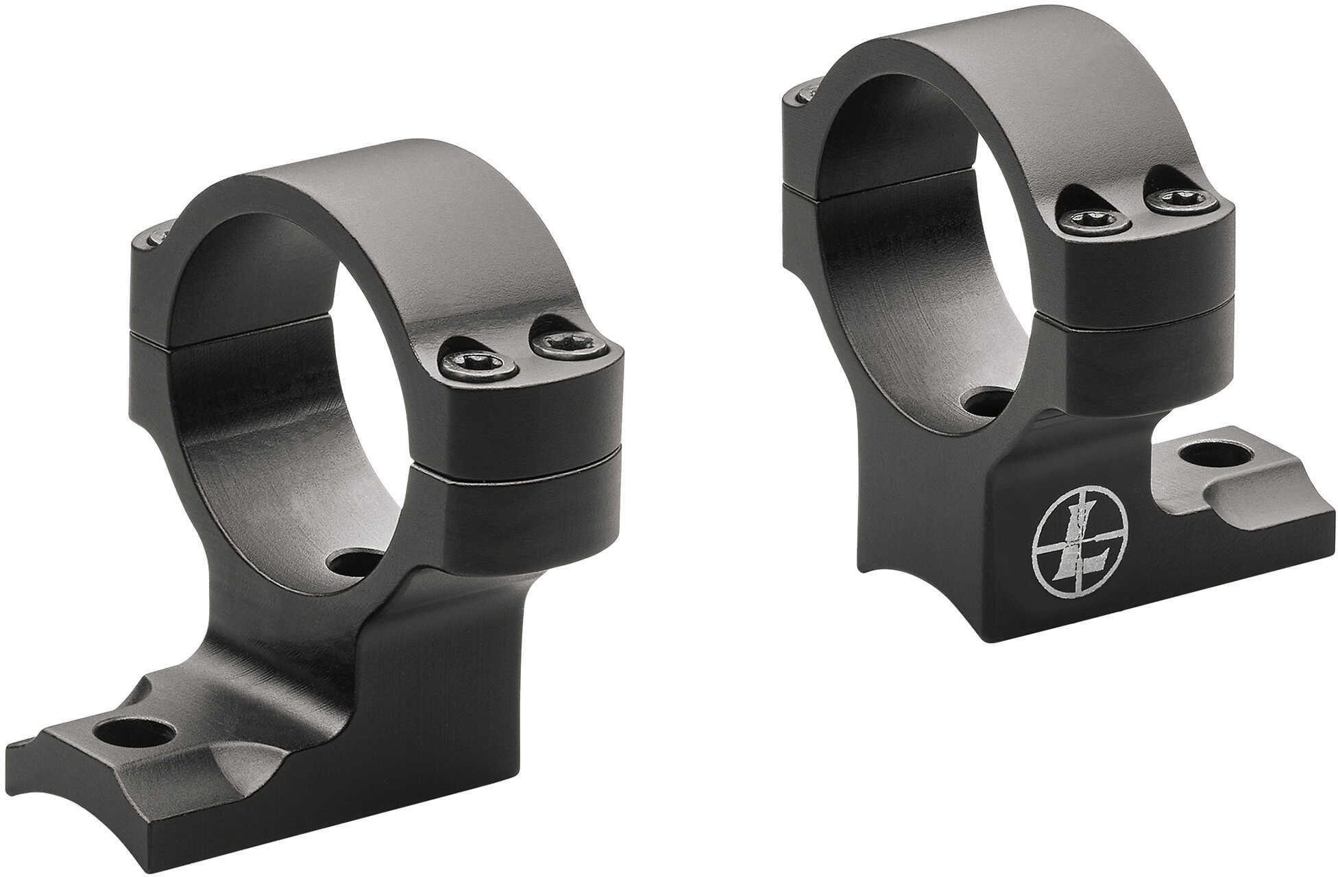 Leupold 171125 BackCountry 2-Piece Base/Rings For Weatherby Mark V 30mm Ring High Black Matte Finish