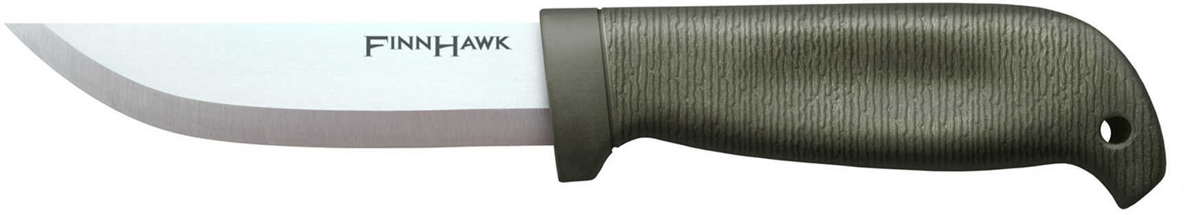 Cold Steel Finn Hawk Fixed Blade 4.0 in Plain Green Polymer