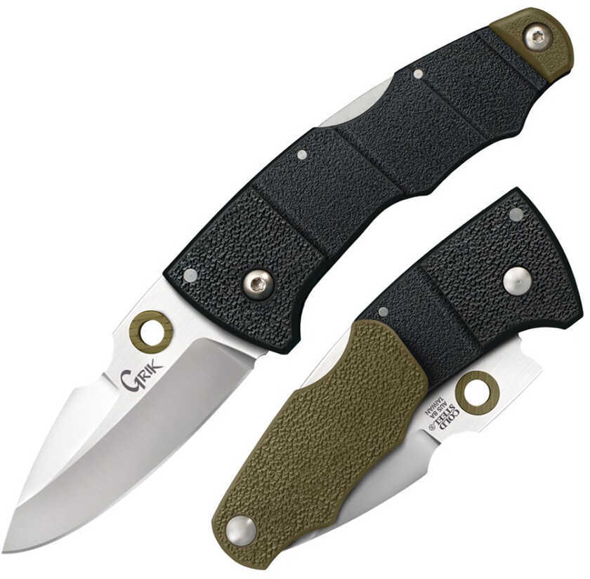 Cold Steel Grik Folding Knife OD Green/ Black Model: 28E