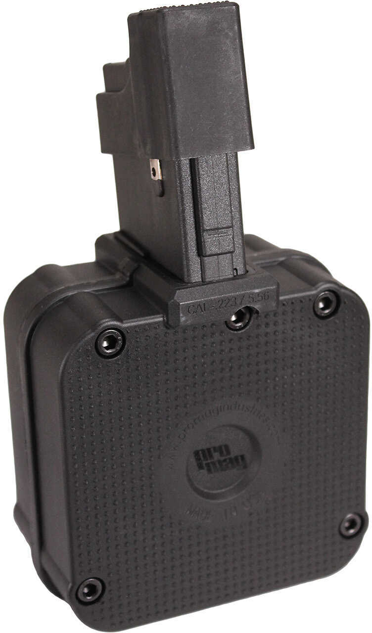 ProMag Magazine Drum 556NATO 65Rd Fits AR-15 Black Polymer DRM-A8