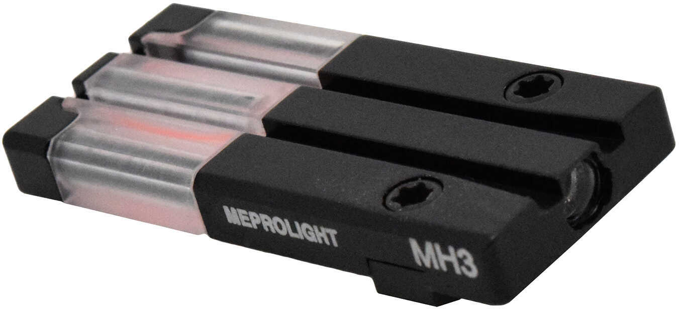 Meprolight Ml63125 Fiber-Tritium Bullseye Red Sight For H&K Vp9/SFP9