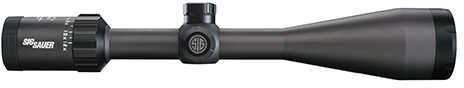 Sig Sauer Electro-Optics SOW34203 Whiskey3 4-12x 50mm Obj 24.80-8.27 ft @ 100 yds FOV 1" Tube Black Finish BDC-1 Quadple