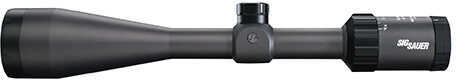 Sig Sauer Electro-Optics SOW34203 Whiskey3 4-12x 50mm Obj 24.80-8.27 ft @ 100 yds FOV 1" Tube Black Finish BDC-1 Quadple