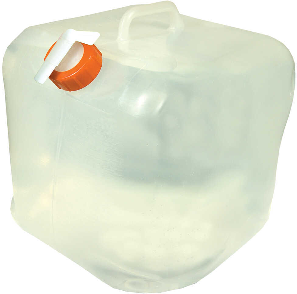 UST Water Carrier Cube 5 Gallon Clear W/On/Off Spigot