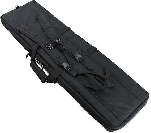 BULLDOG CASES & VAULTS 43In Elite Double Tactical Rifle Blk