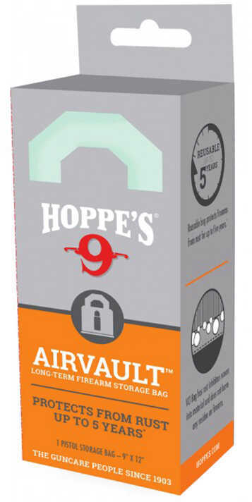 Hoppe's AirVault VCI Bag 9"x12" Pistol Long-Term Storage HVCIS