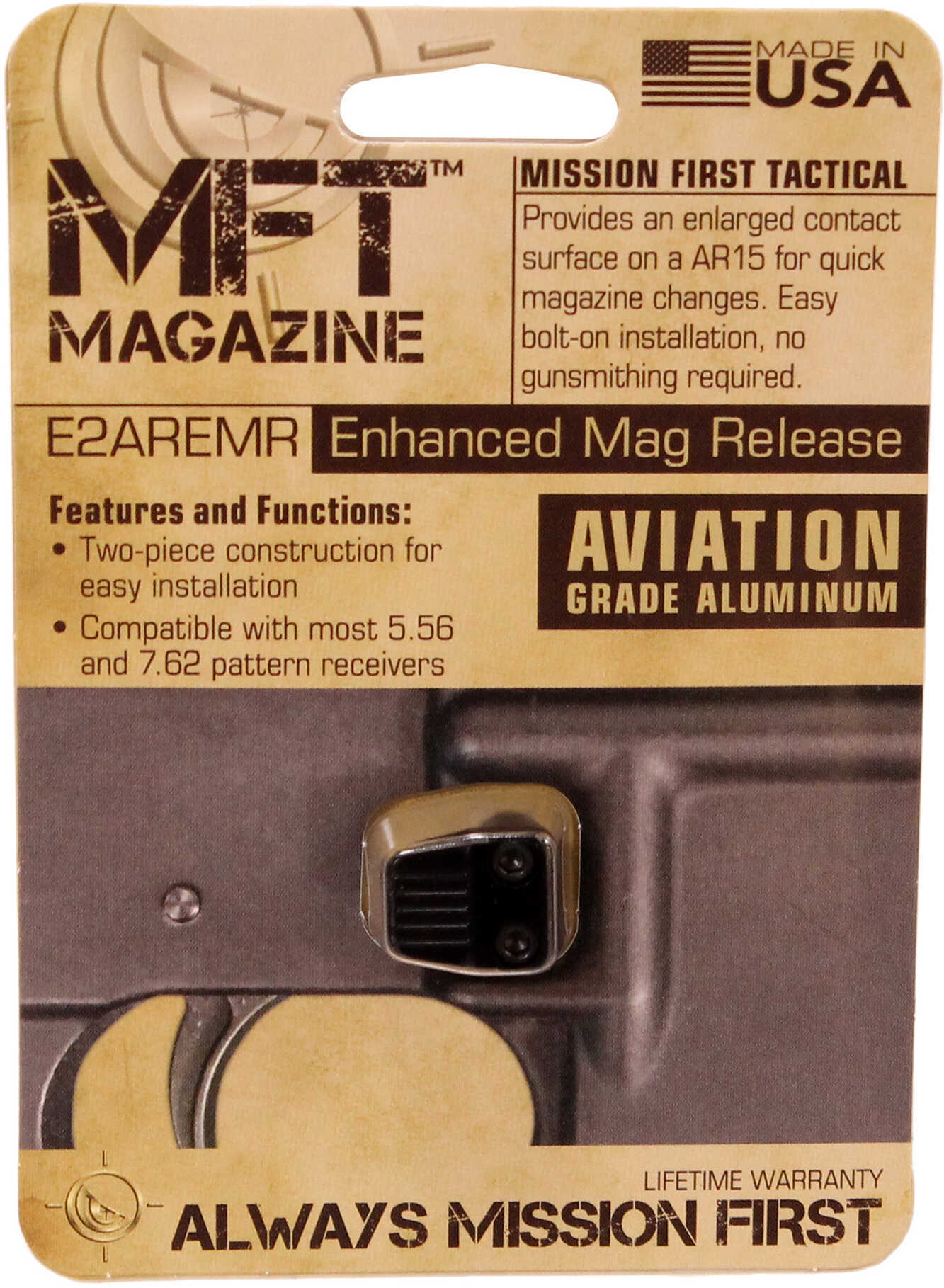 MFT E-VOLV AR15 Enhanced Mag Release
