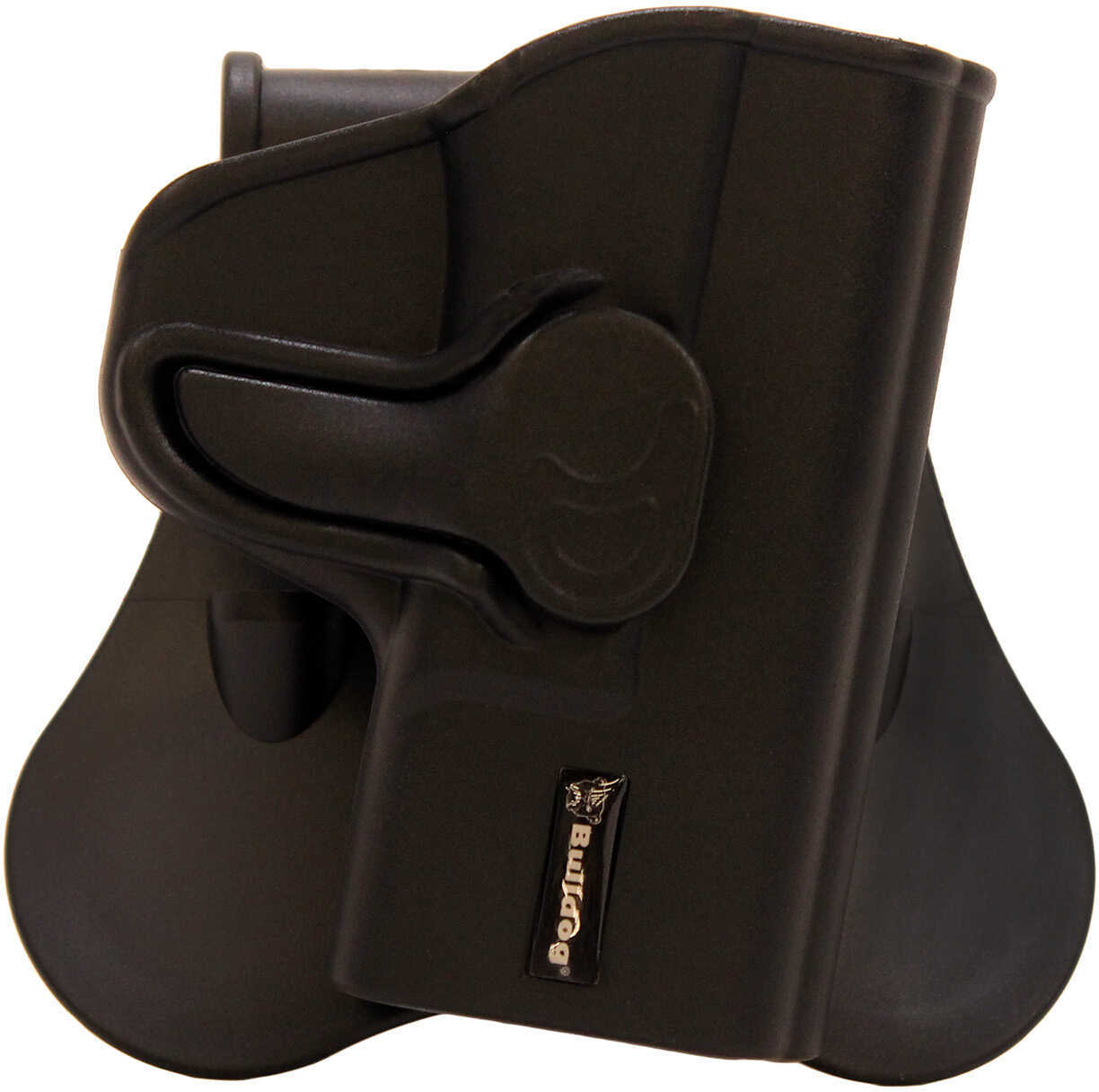 Bulldog Rapid Release Polymer Holster w/Paddle - RH Only Fits S&W M&P Shield