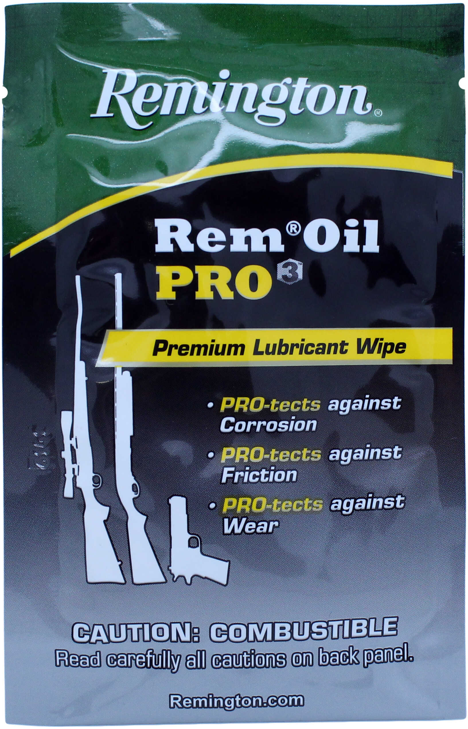 Remington Oil Pro3 Lubricant Wipes, 100 Pack Md: 18921