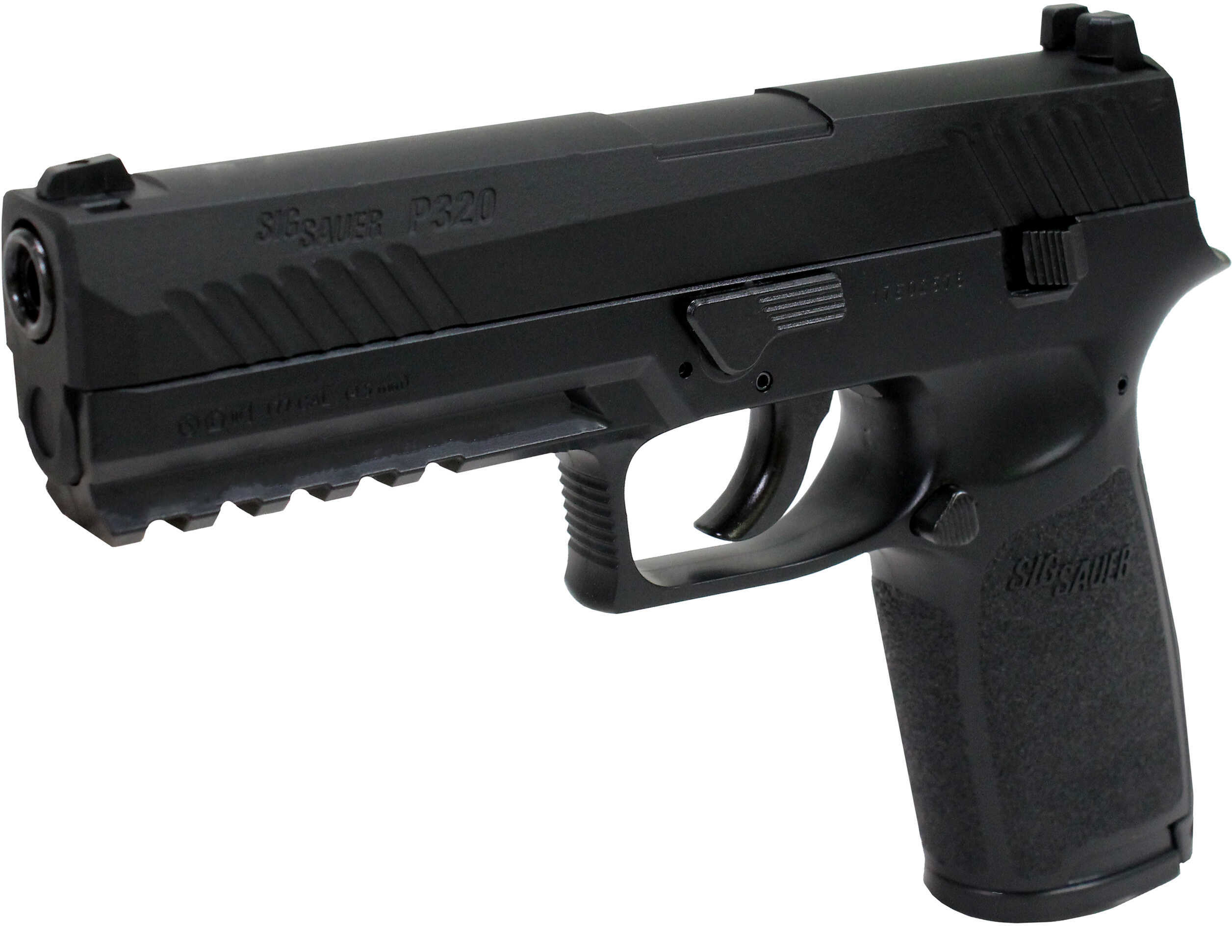 Sig Sauer P320 .177 Cal Co2-Powered Asp Pistol w 30/Rd Belt Magazine 12 Gram Co2 Cartridge - Black