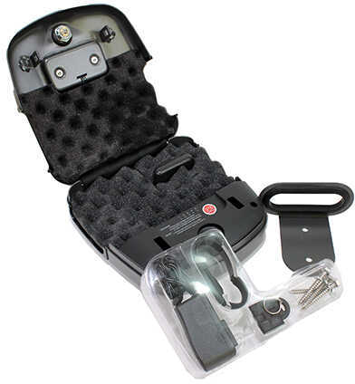 Hornady 98180 Rapid Safe Shotgun Wall Lock Gun Electronic RFID 14 Gauge Steel Black