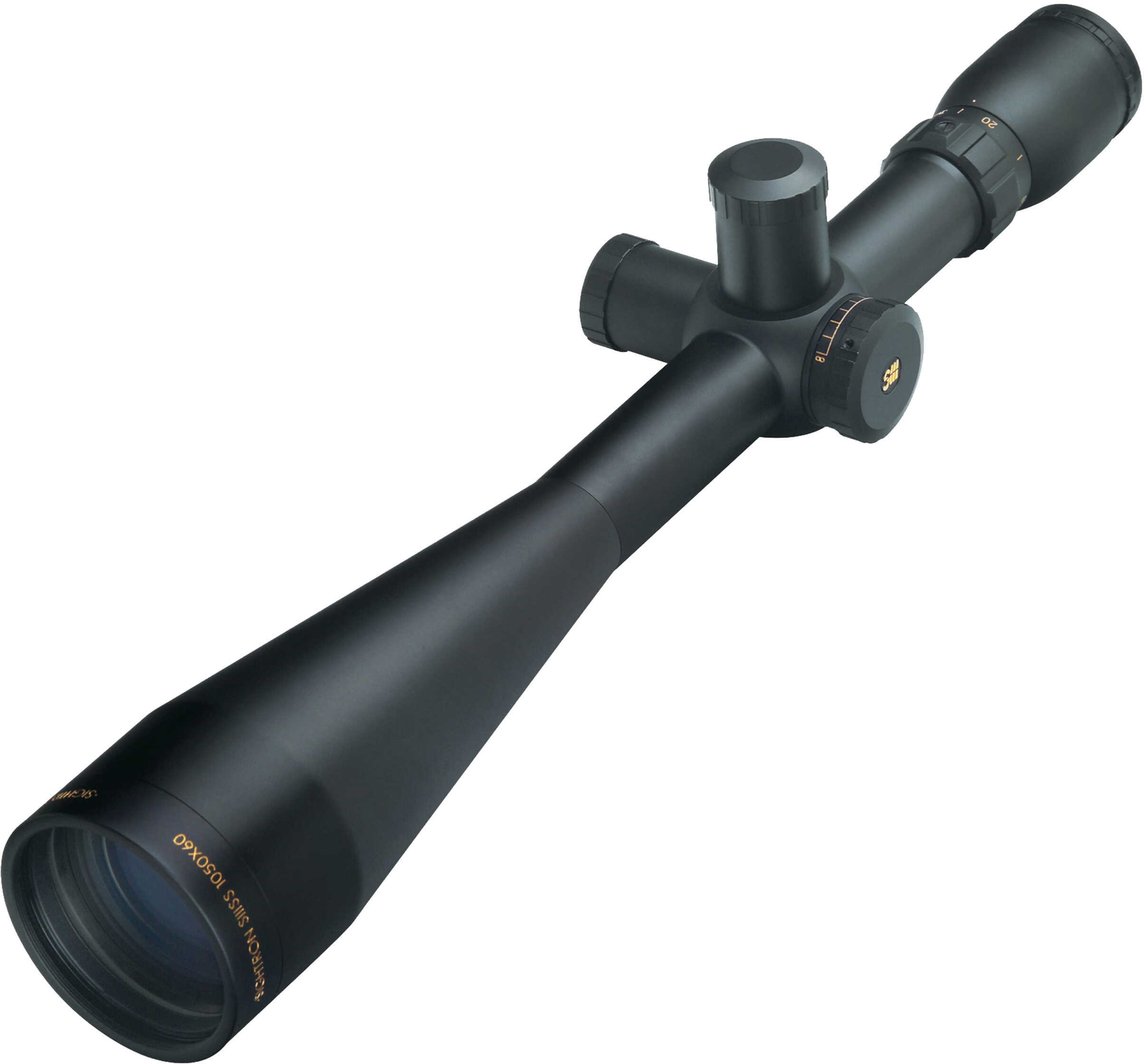 Sightron SIIISS 10-50x60mm Riflescope Wide Duplex Reticle 30mm Tube 1/8 MOA Matte Black
