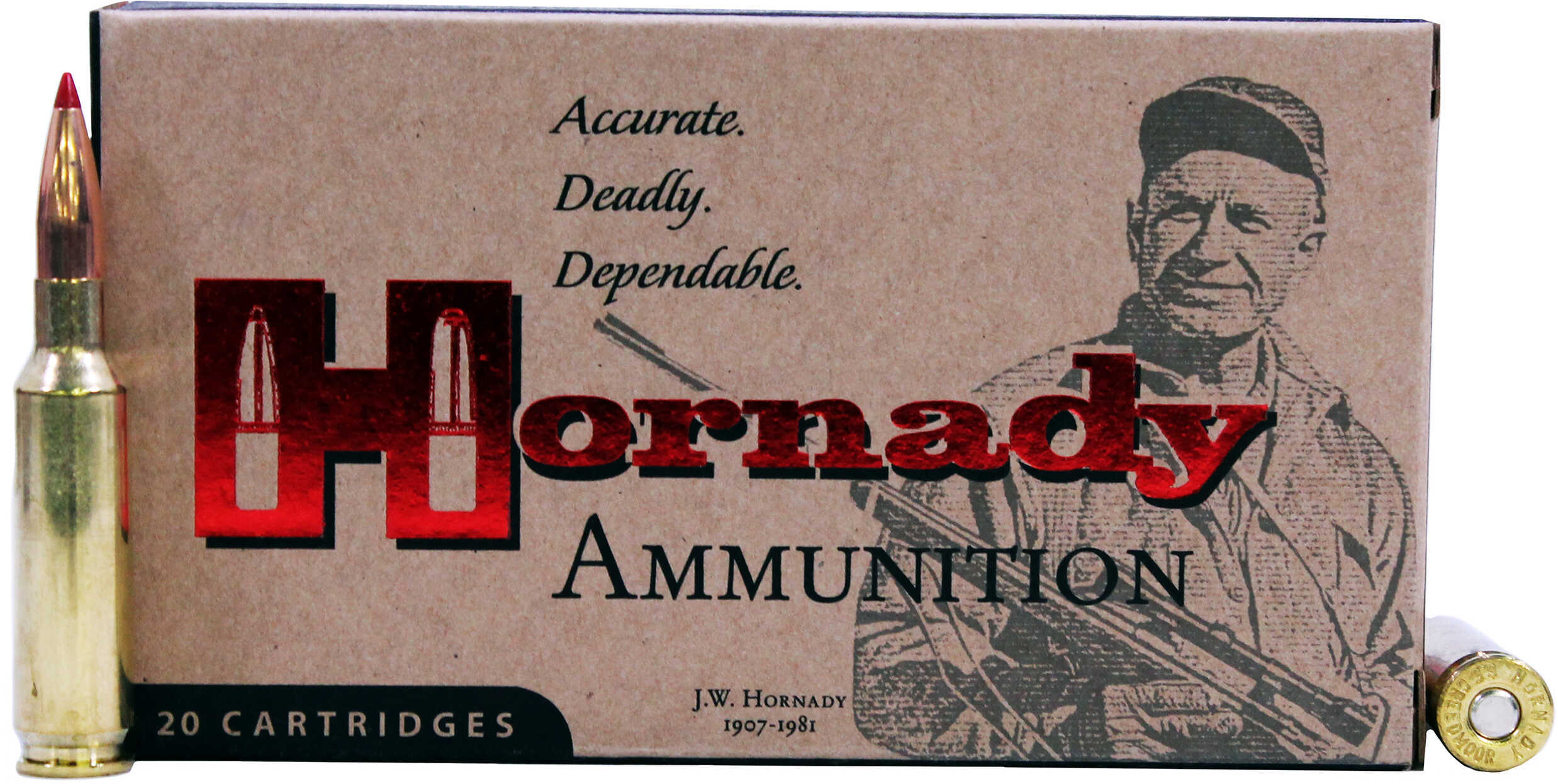 6.5 Creedmoor 120 Grain Ballistic Tip 20 Rounds Hornady Ammunition